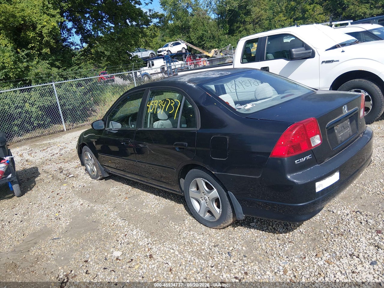 2HGES26874H****** · 2004 HONDA CIVIC EX · 3/11