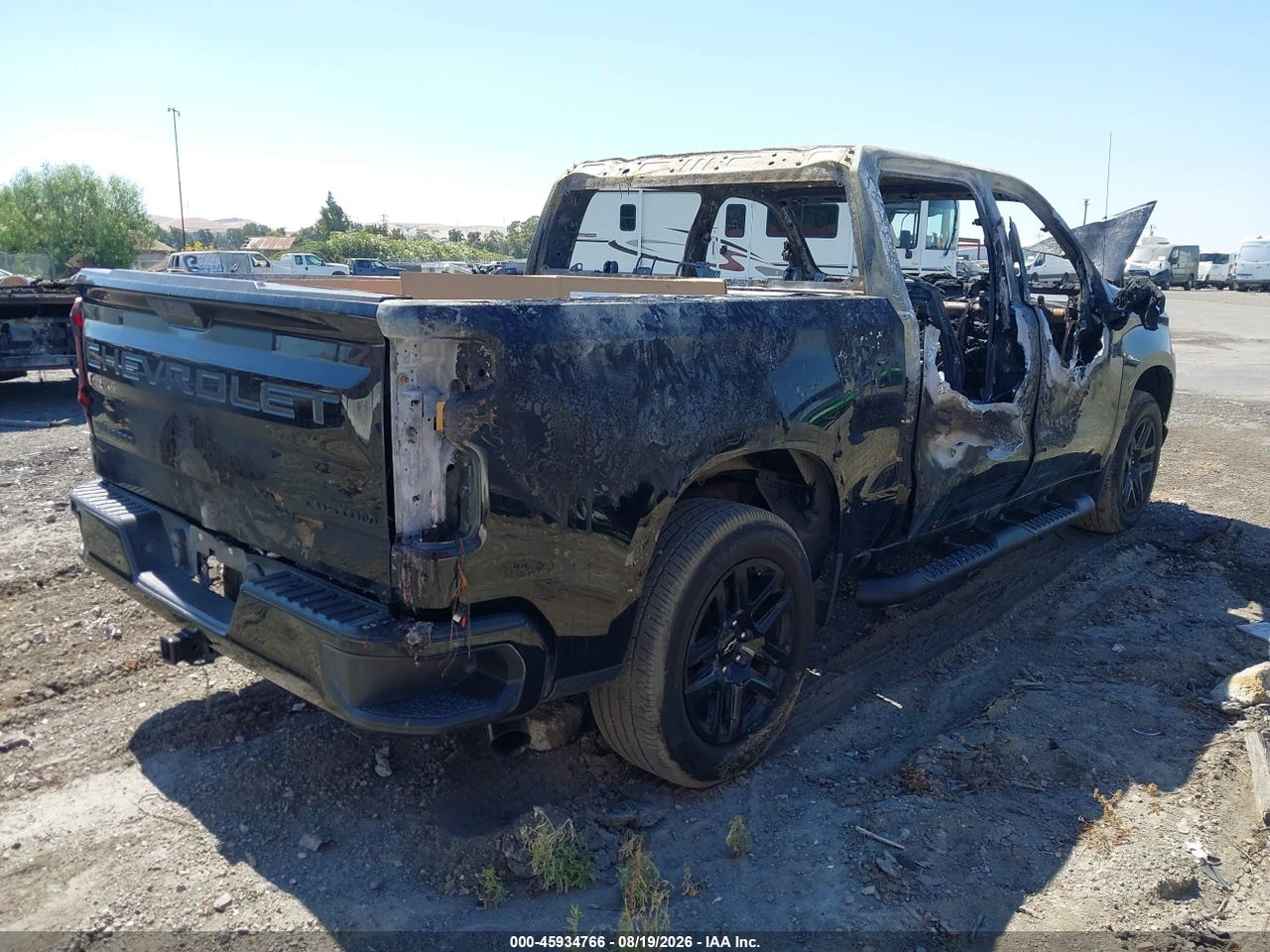 2021 CHEVROLET SILVERADO 1500 2WD  SHORT BED CUSTOM · 4/10