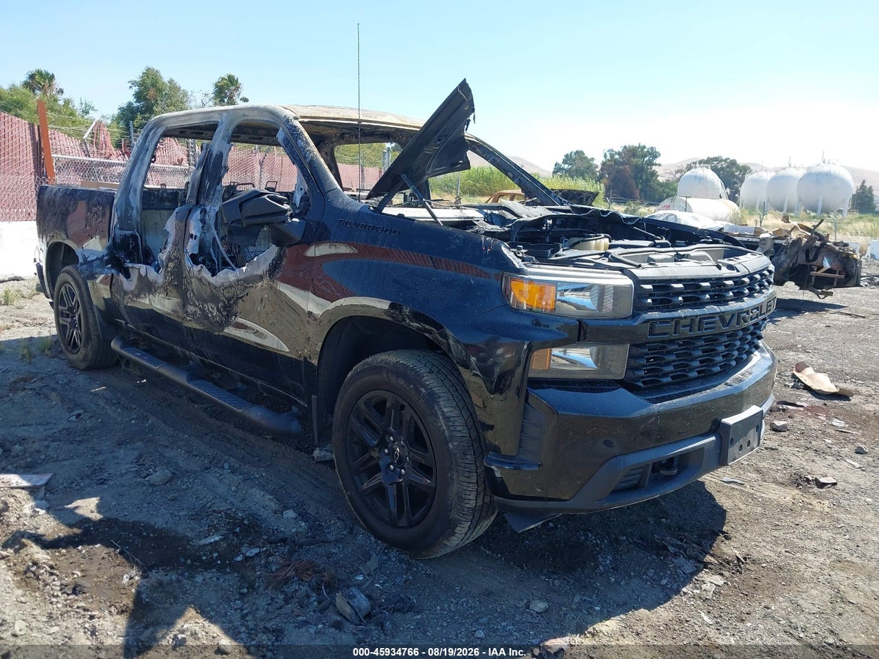 1GCPWBEK2MZ****** · 2021 CHEVROLET SILVERADO 1500 2WD  SHORT BED CUSTOM