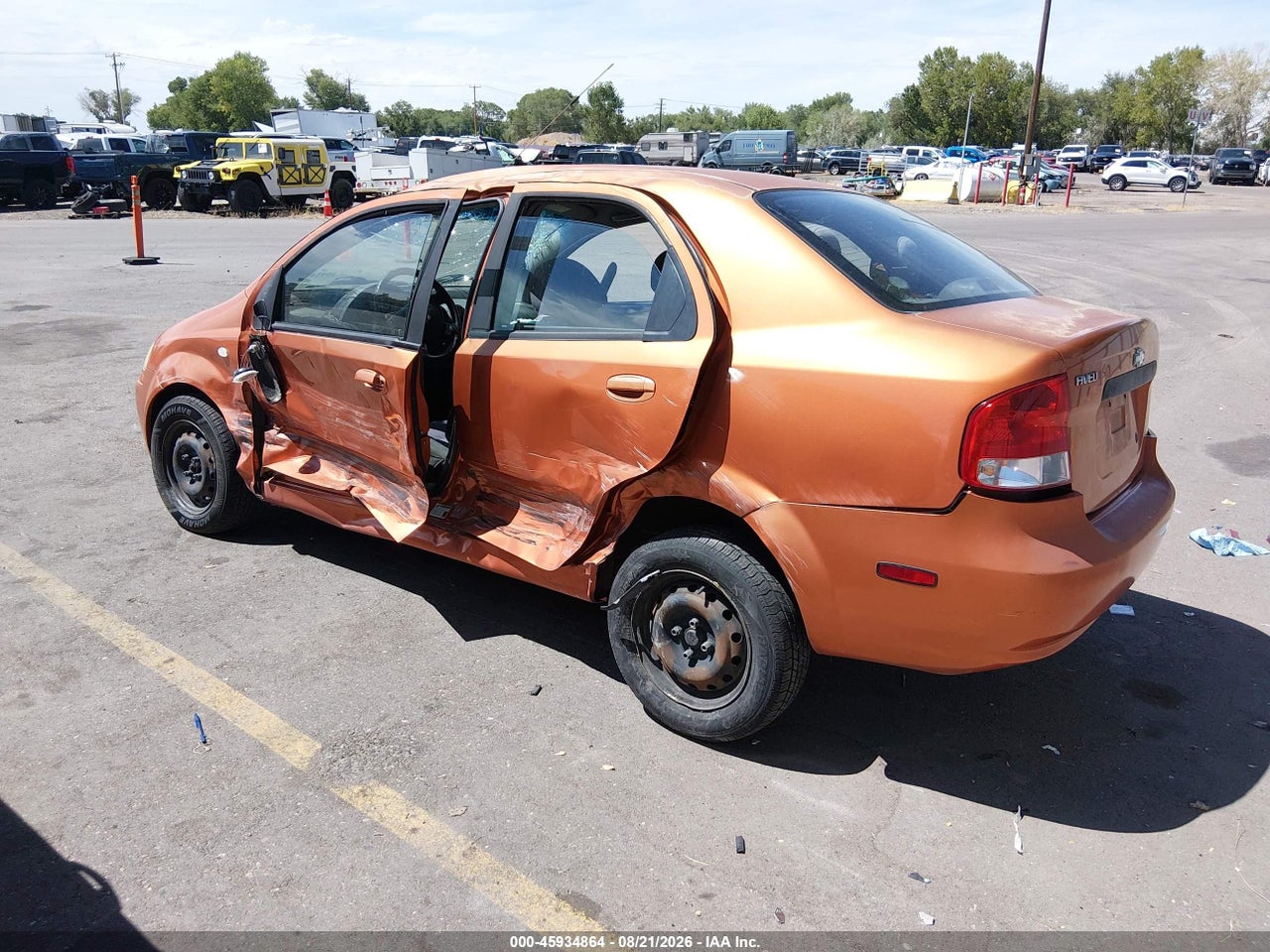 2006 CHEVROLET AVEO LS · 3/8