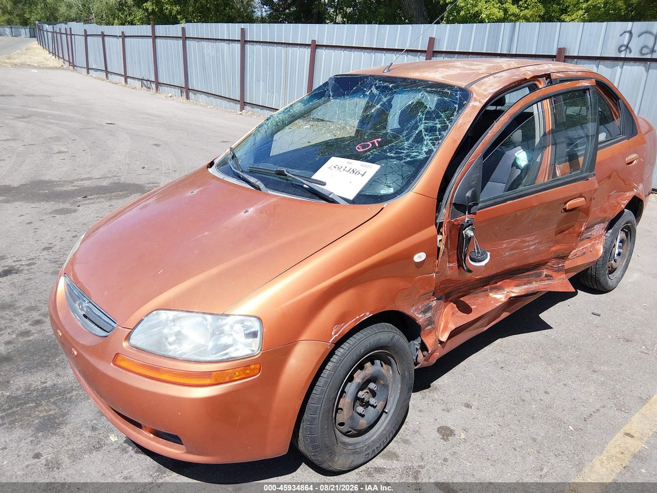 2006 CHEVROLET AVEO LS · 6/8