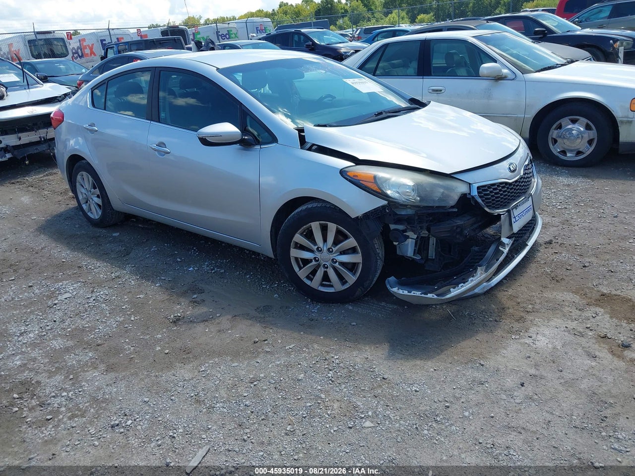 KNAFX4A85E5****** · 2014 KIA FORTE EX