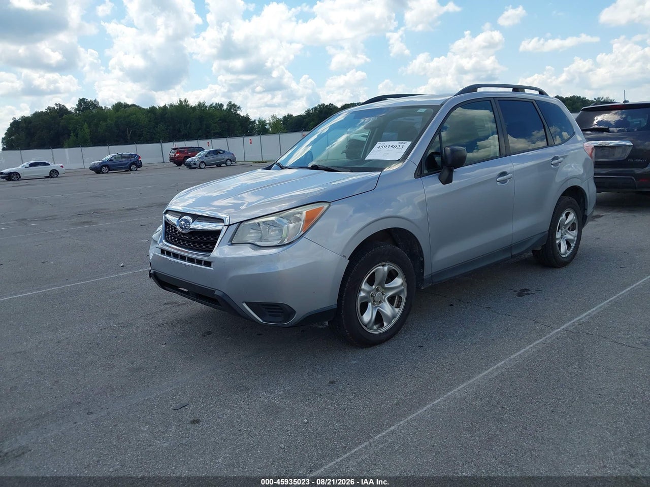 2015 SUBARU FORESTER 2.5I · 2/11