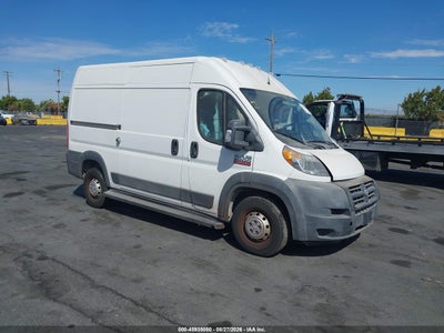 2017 RAM PROMASTER 2500 HIGH ROOF 136 WB