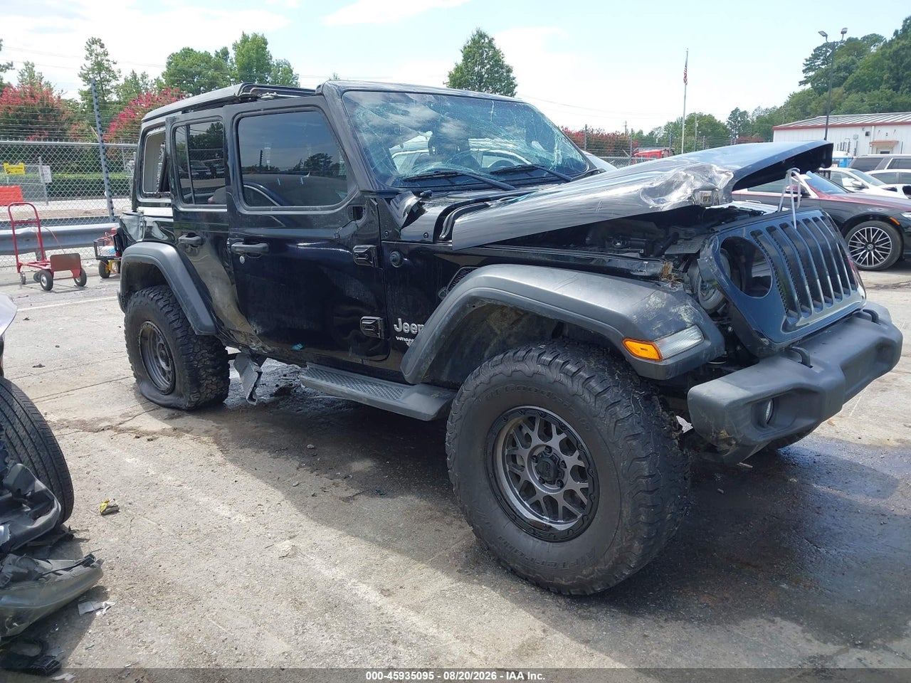 1C4HJXDG5JW****** · 2018 JEEP WRANGLER UNLIMITED SPORT S 4X4