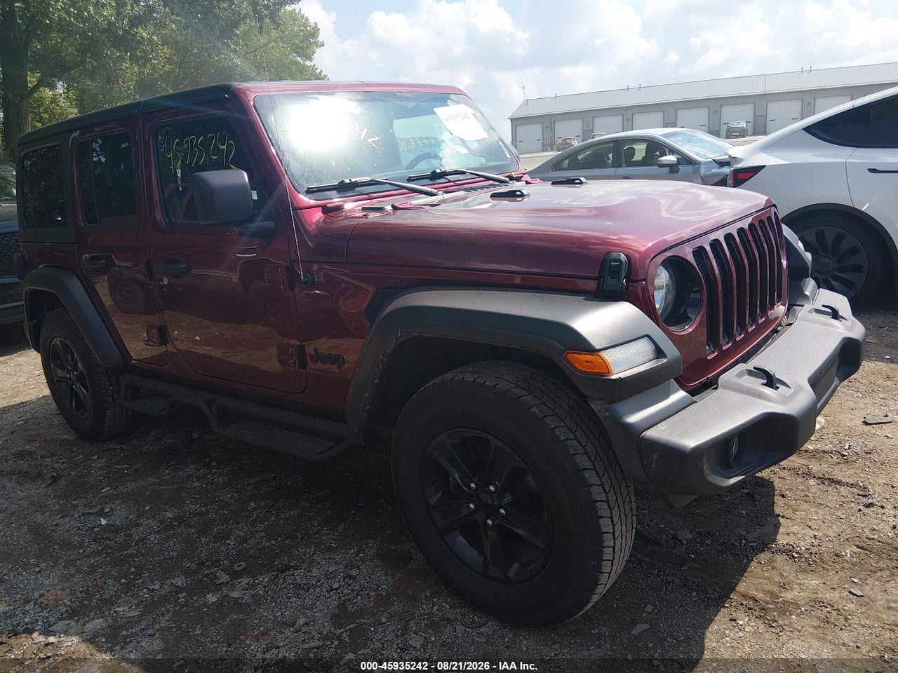 1C4HJXDG0MW****** · 2021 JEEP WRANGLER UNLIMITED SPORT ALTITUDE 4X4