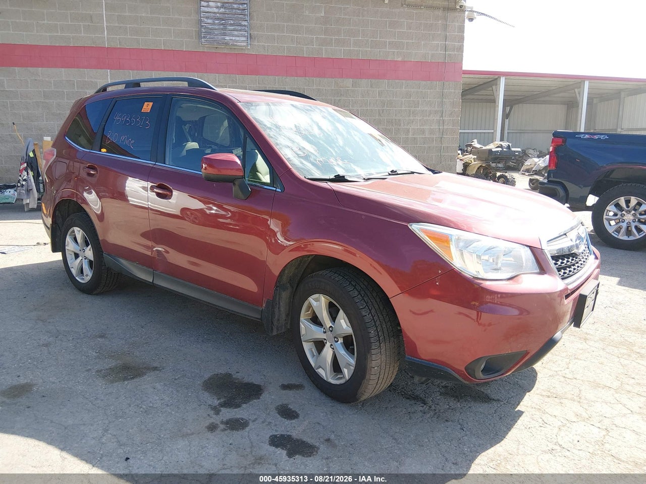 JF2SJAHCXGH****** · 2016 SUBARU FORESTER 2.5I LIMITED