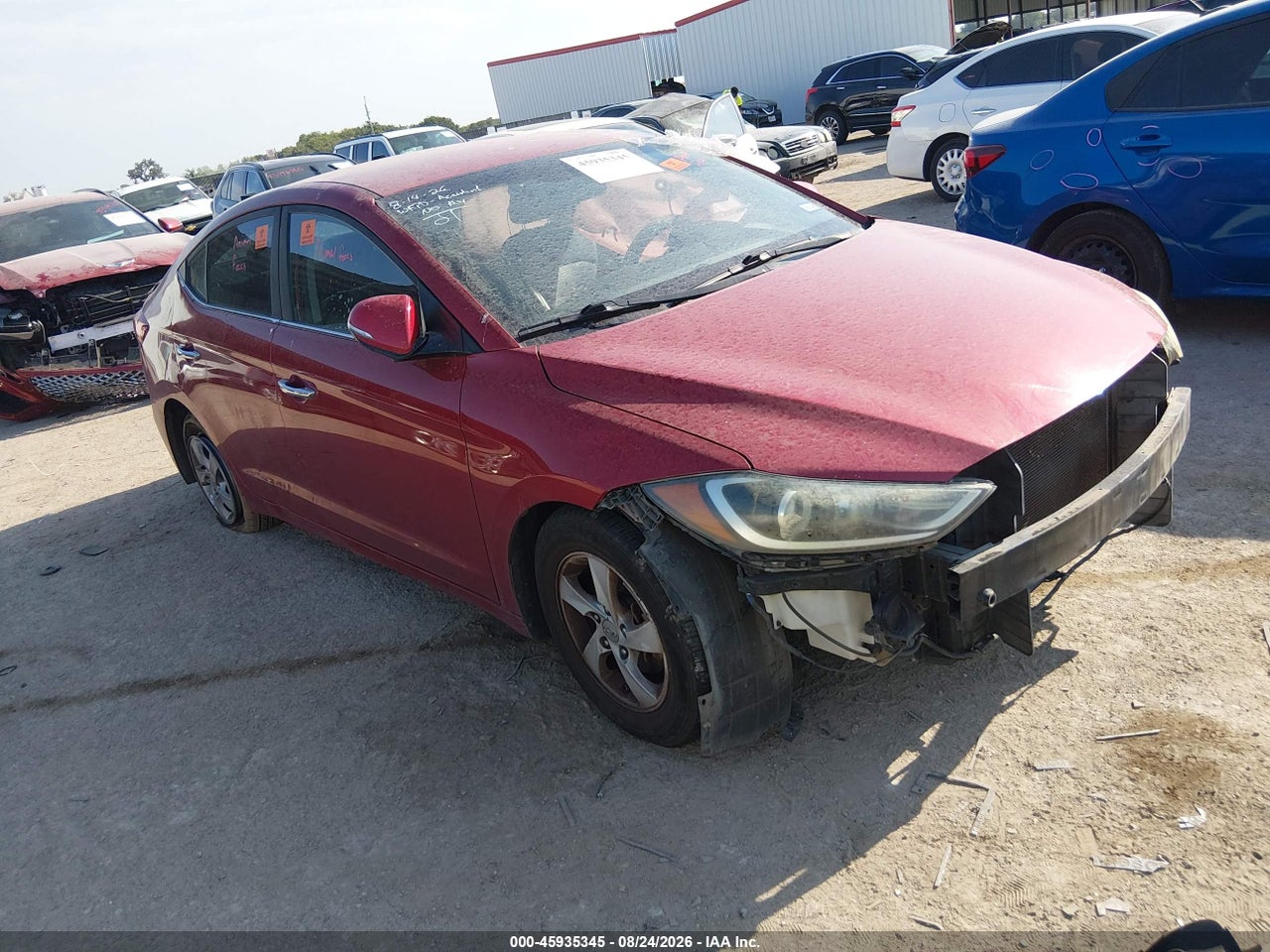 KMHD84LF8HU****** · 2017 HYUNDAI ELANTRA LIMITED