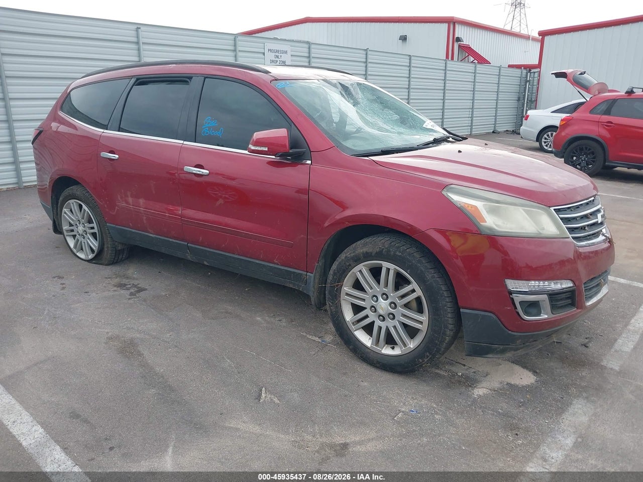 1GNKRGKD7EJ****** · 2014 CHEVROLET TRAVERSE LT
