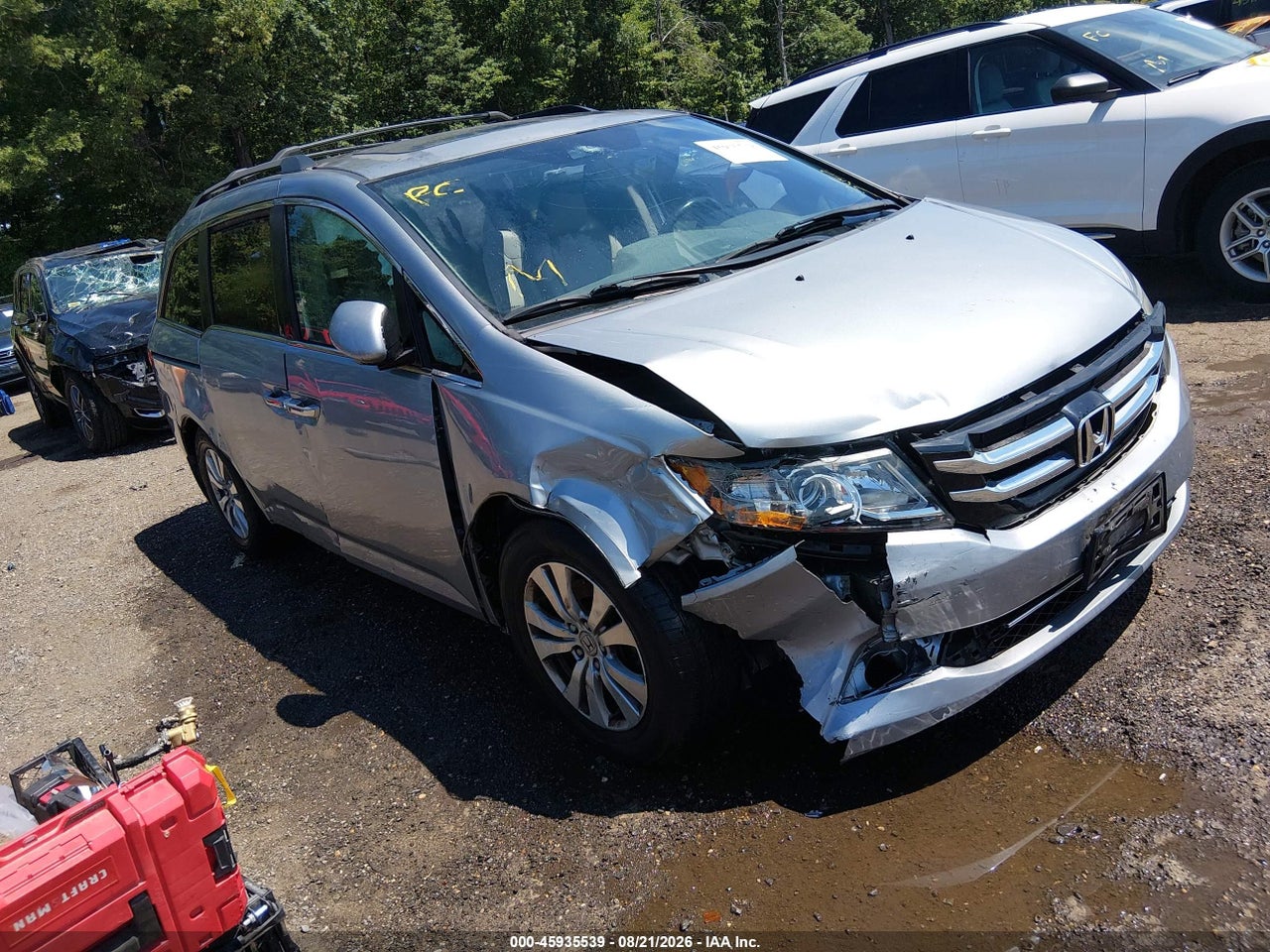 5FNRL5H65GB****** · 2016 HONDA ODYSSEY EX-L