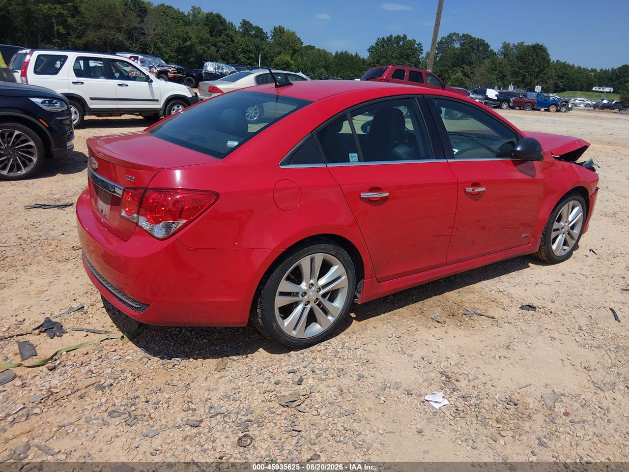 2012 CHEVROLET CRUZE LTZ · 4/11