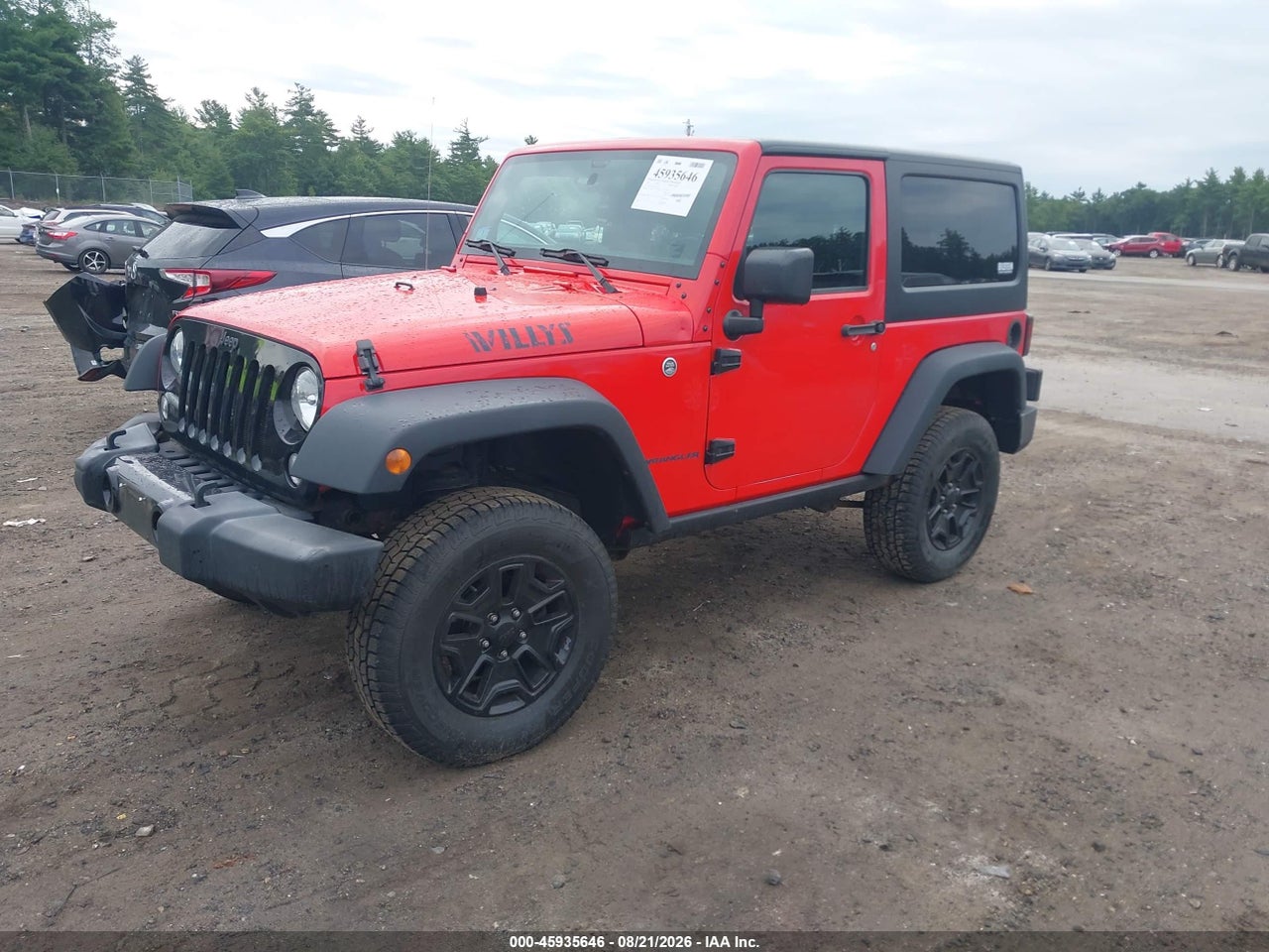 2016 JEEP WRANGLER WILLYS WHEELER · 2/10