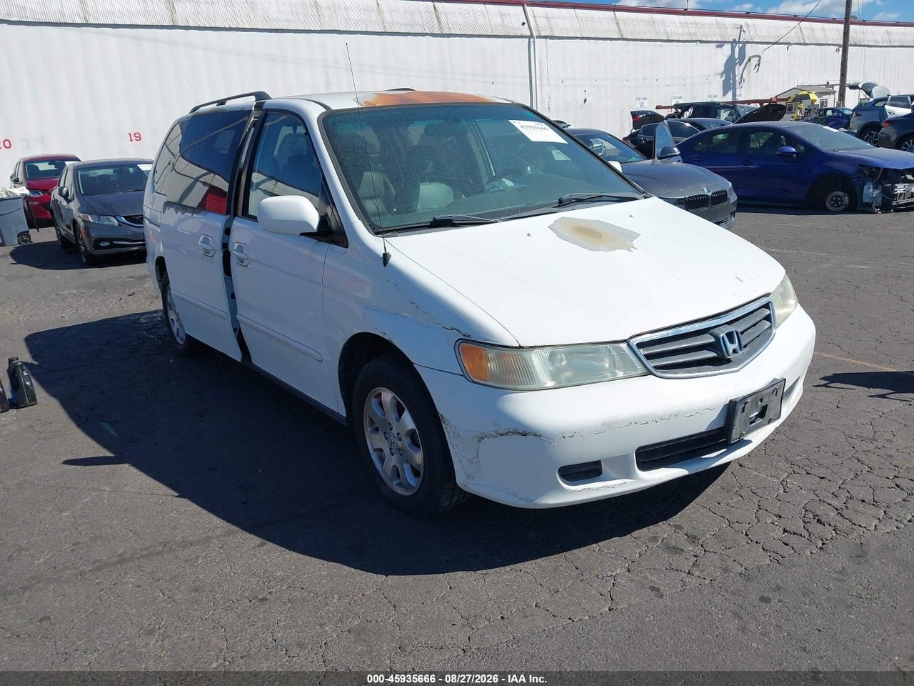 5FNRL180X3B****** · 2003 HONDA ODYSSEY EX-L