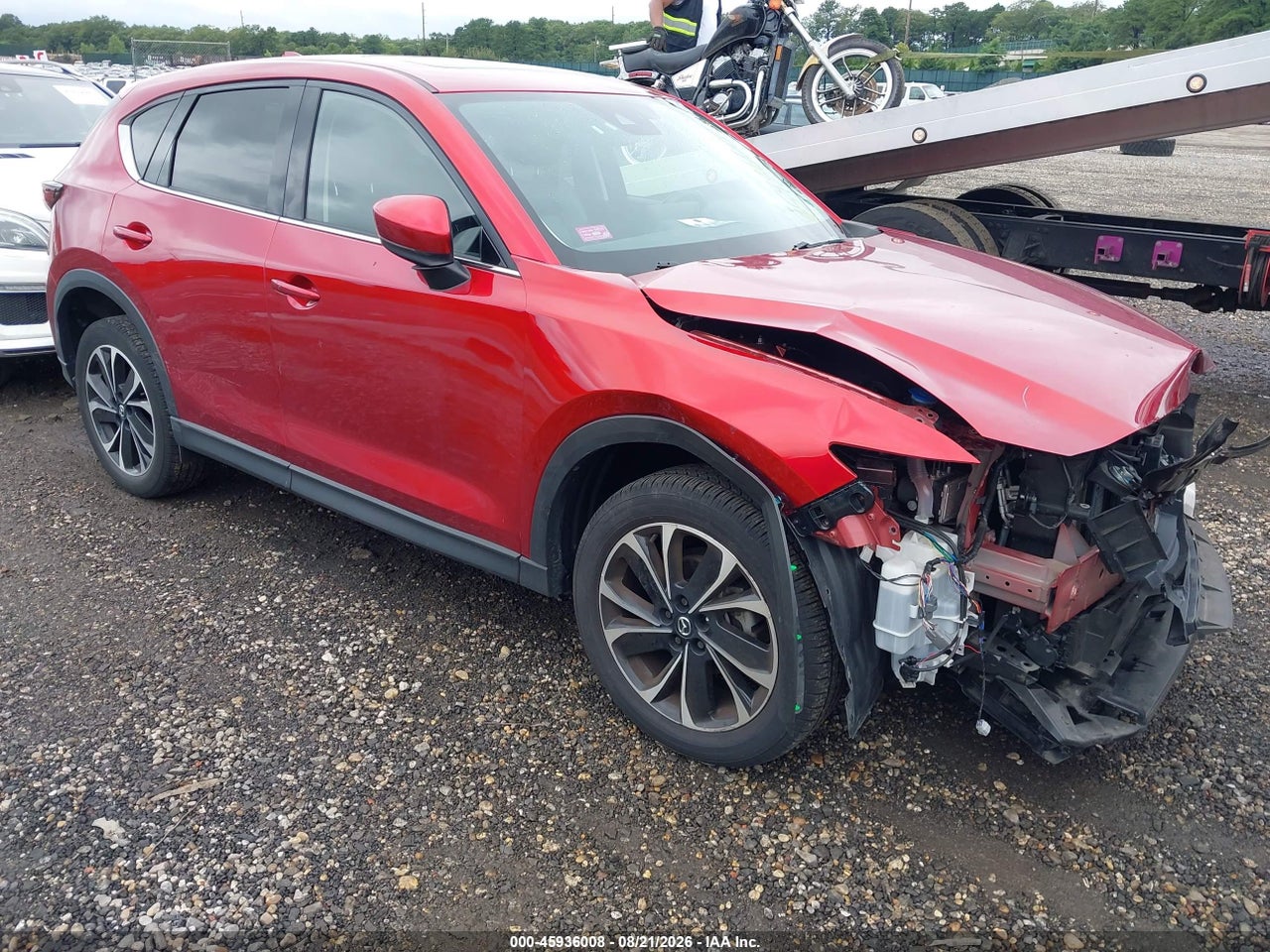 JM3KFBDMXN0****** · 2022 MAZDA CX-5 2.5 S PREMIUM