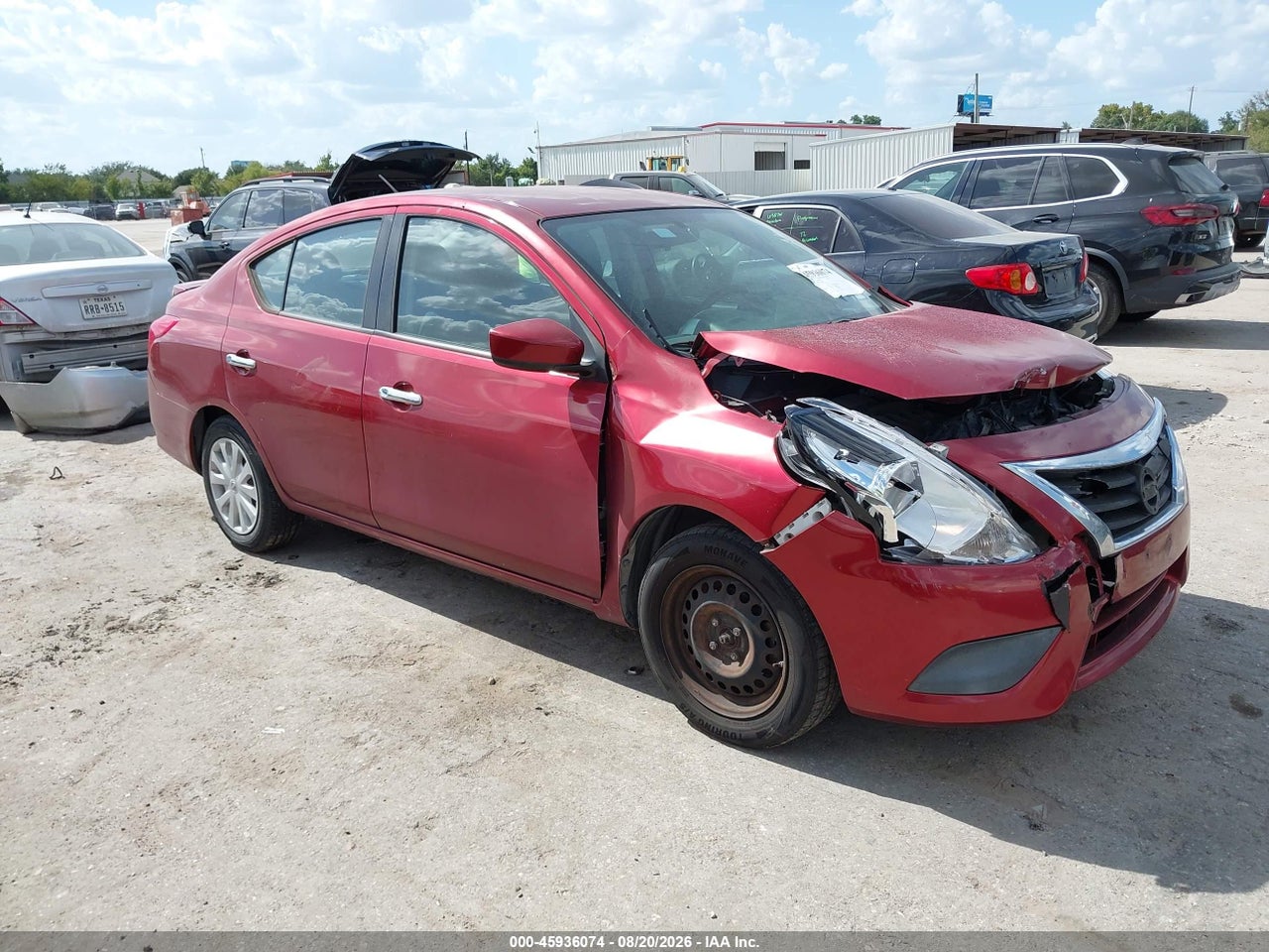 3N1CN7AP6HL****** · 2017 NISSAN VERSA 1.6 SV