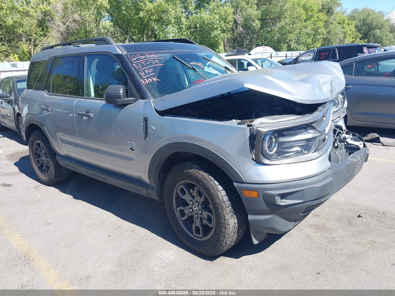 3FMCR9B62MR****** · 2021 FORD BRONCO SPORT BIG BEND