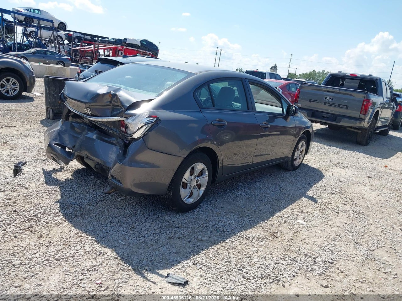 2013 HONDA CIVIC LX · 4/11