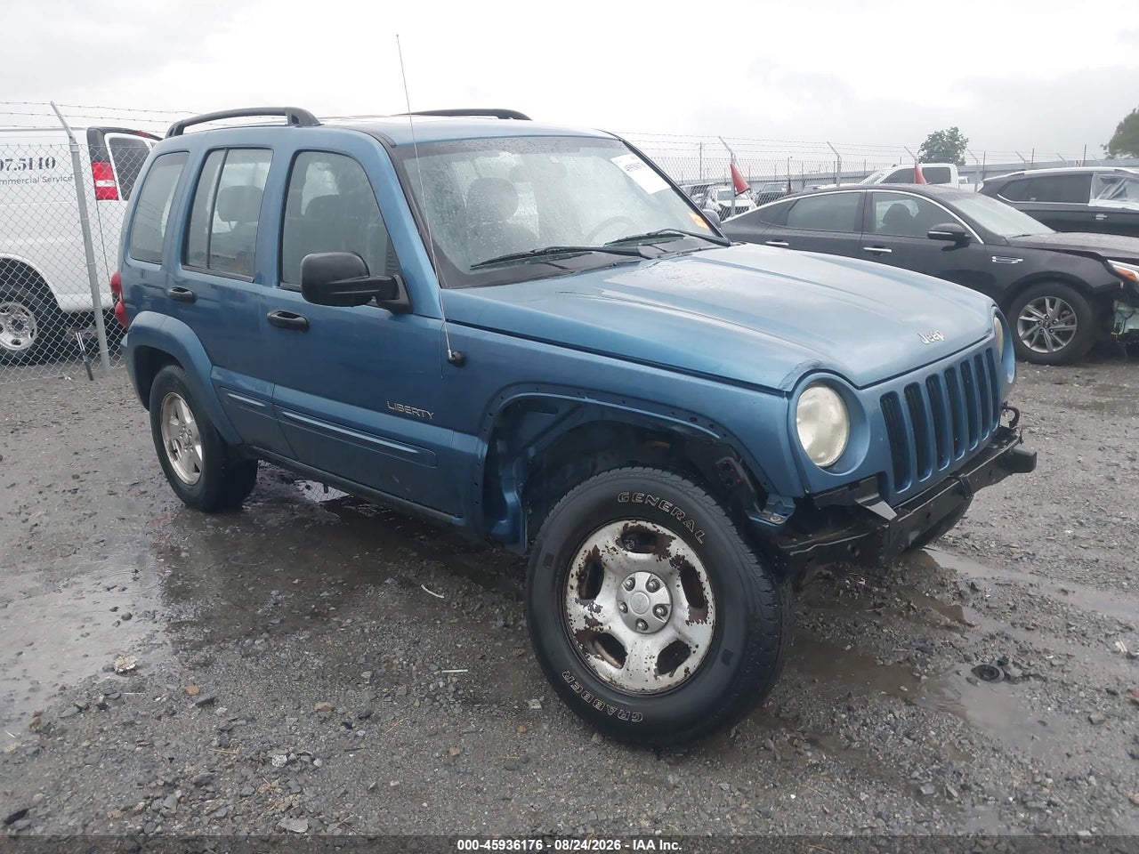 1J4GK58K34W****** · 2004 JEEP LIBERTY LIMITED EDITION