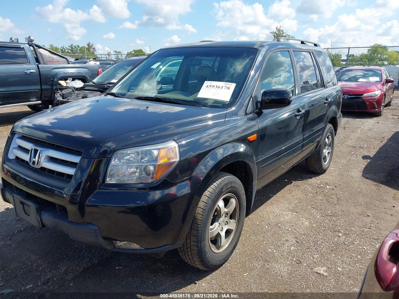 2008 HONDA PILOT EX-L · 2/11