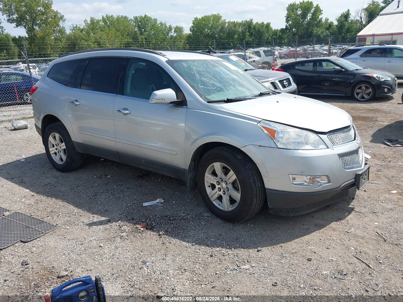 1GNKVGED2CJ****** · 2012 CHEVROLET TRAVERSE LT W/1LT