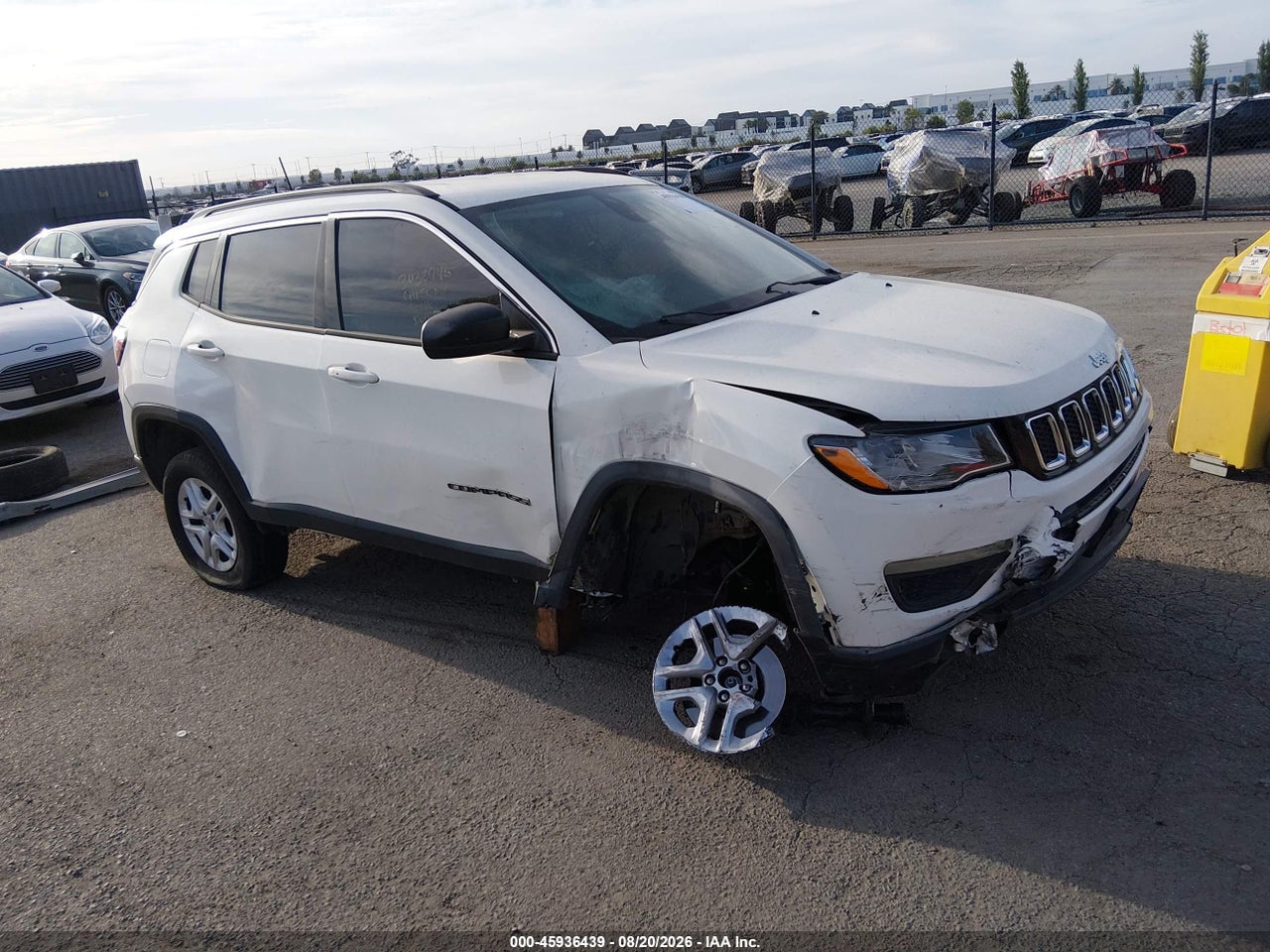 3C4NJCAB8KT****** · 2019 JEEP COMPASS SPORT FWD