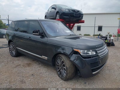 SALGS3EF7GA****** · 2016 LAND ROVER RANGE ROVER 5.0L V8 SUPERCHARGED
