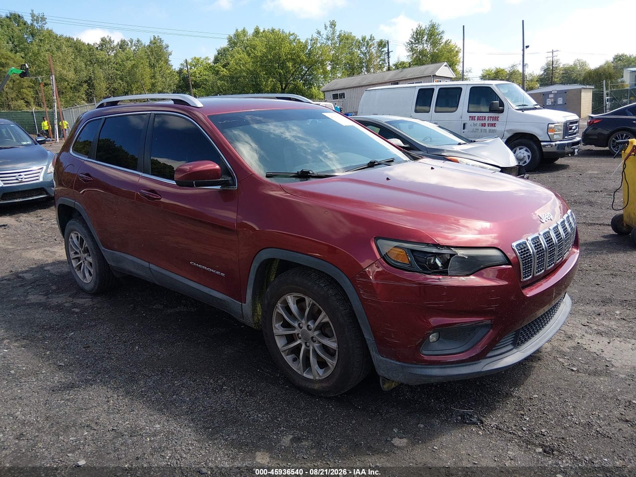 1C4PJLLN8KD****** · 2019 JEEP CHEROKEE LATITUDE PLUS FWD