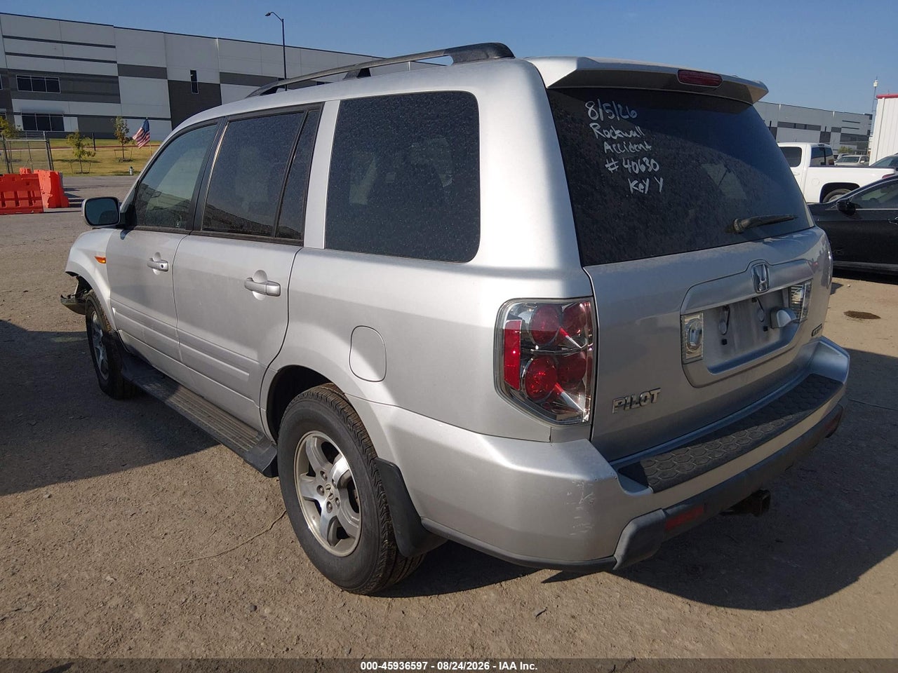 2008 HONDA PILOT EX-L · 3/11