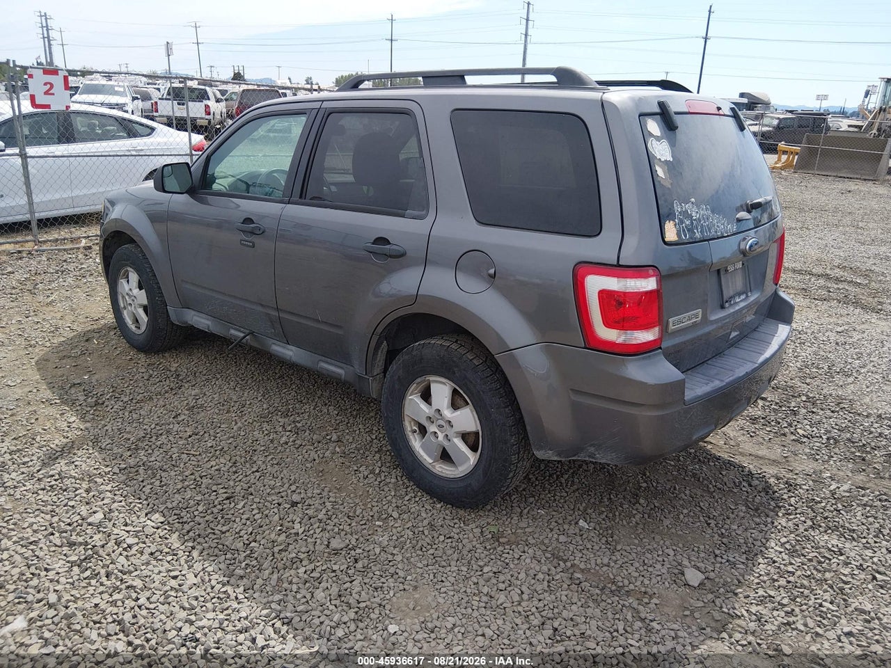 2011 FORD ESCAPE XLT · 3/11