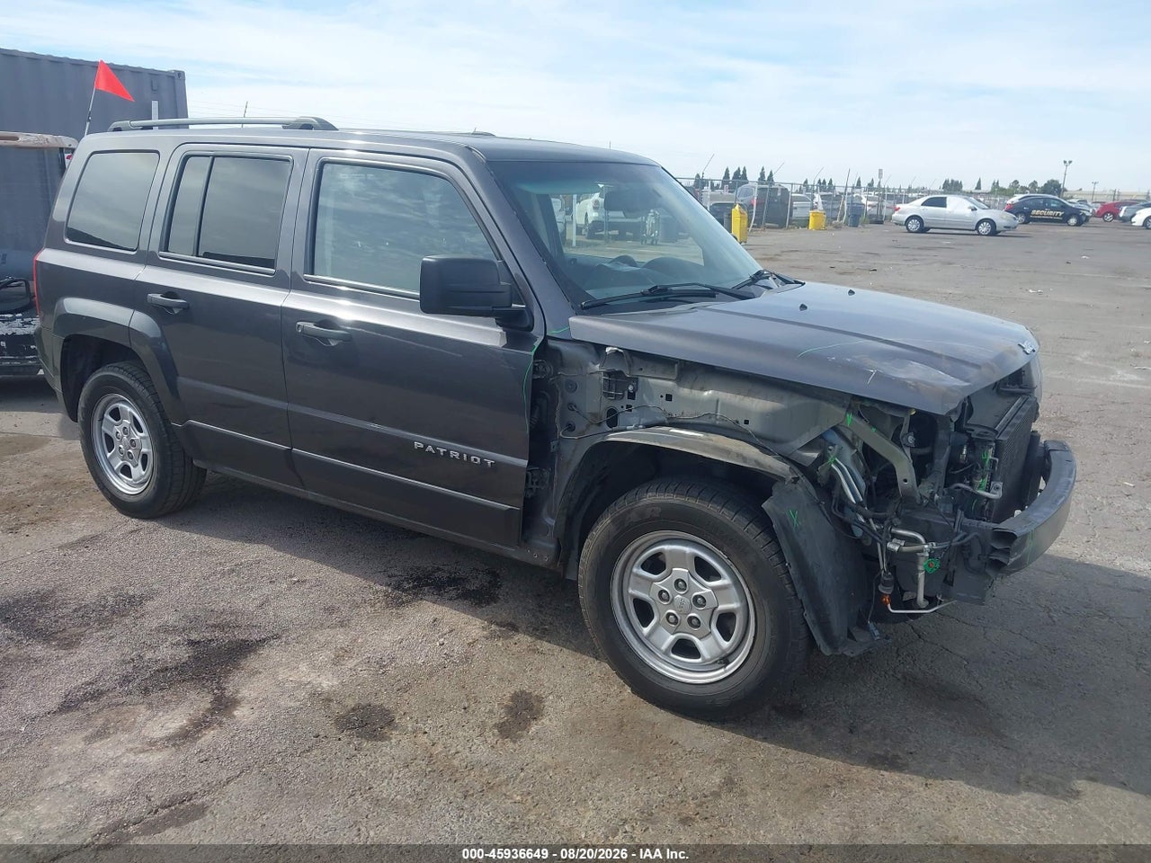 1C4NJPBA3HD****** · 2017 JEEP PATRIOT SPORT FWD