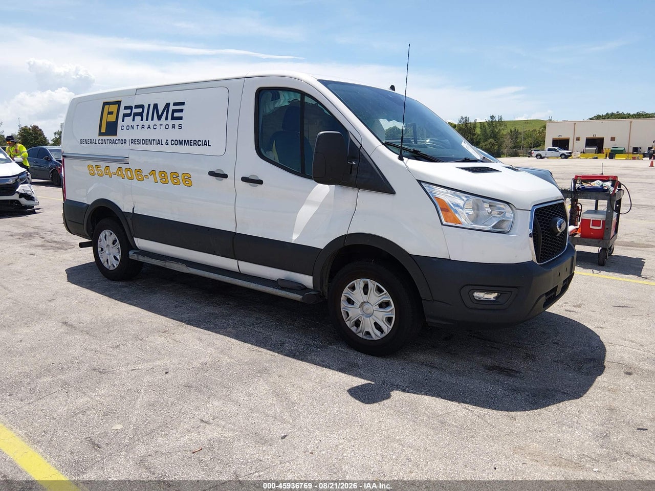 1FTBR1Y81MK****** · 2021 FORD TRANSIT-250