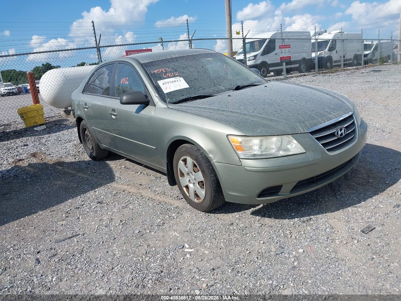 5NPET4AC2AH****** · 2010 HYUNDAI SONATA GLS