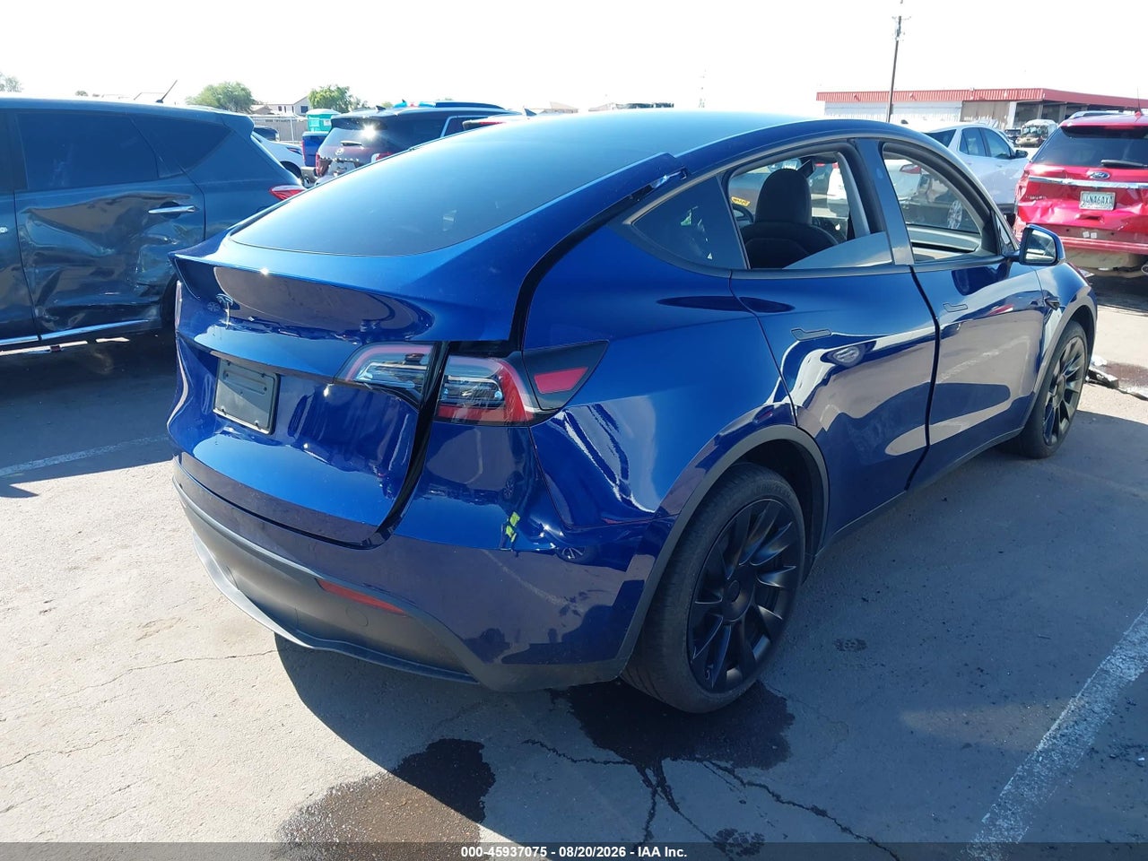 2024 TESLA MODEL Y LONG RANGE SINGLE MOTOR REAR-WHEEL DRIVE/RWD · 4/10