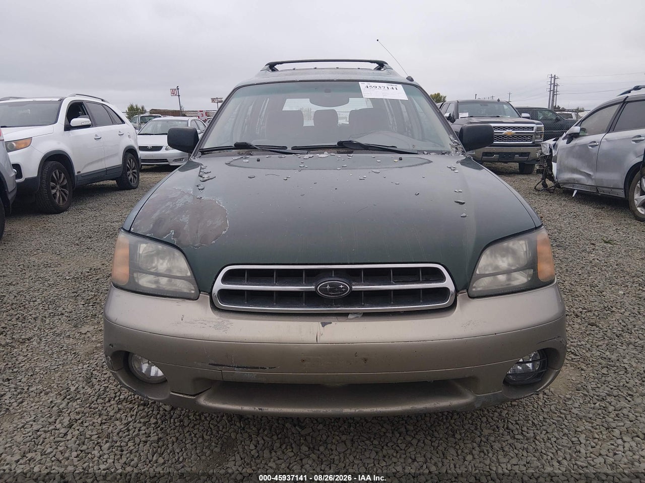 2001 SUBARU OUTBACK · 6/11