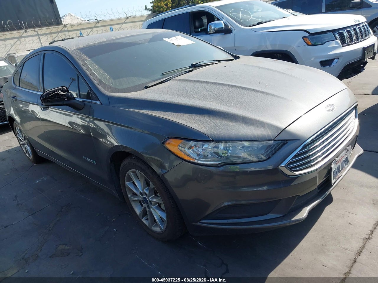 3FA6P0LU3HR****** · 2017 FORD FUSION HYBRID SE