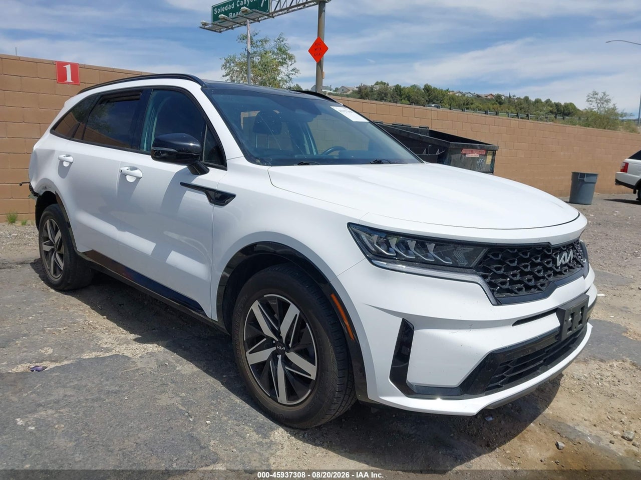 5XYRL4LC6NG****** · 2022 KIA SORENTO S