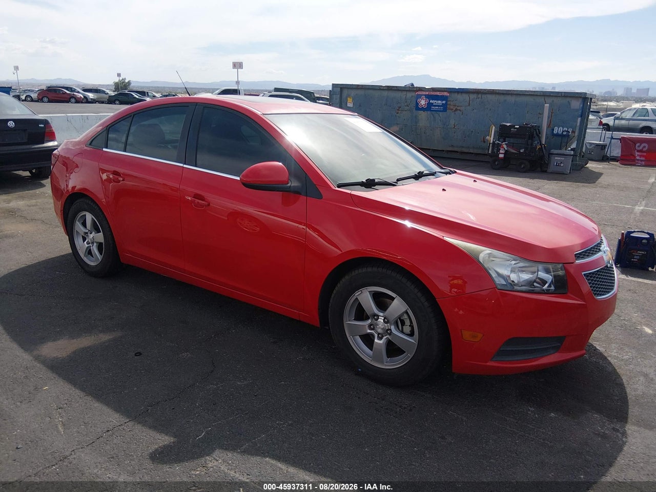 1G1PC5SB6E7****** · 2014 CHEVROLET CRUZE 1LT AUTO
