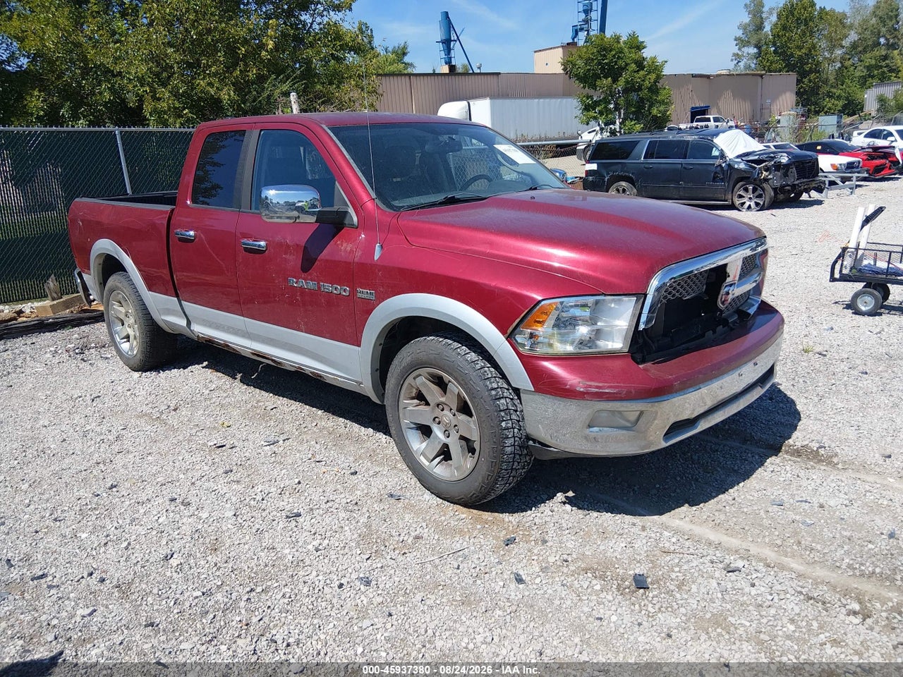 1C6RD7JTXCS****** · 2012 RAM 1500 LARAMIE