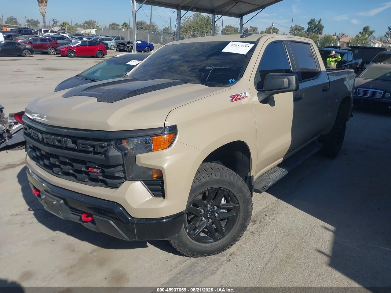 2023 CHEVROLET SILVERADO 1500 4WD  SHORT BED CUSTOM TRAIL BOSS · 2/11
