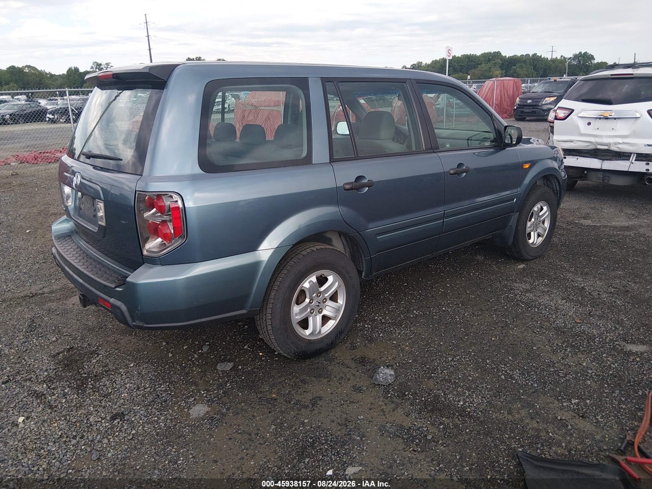 2007 HONDA PILOT LX · 4/11