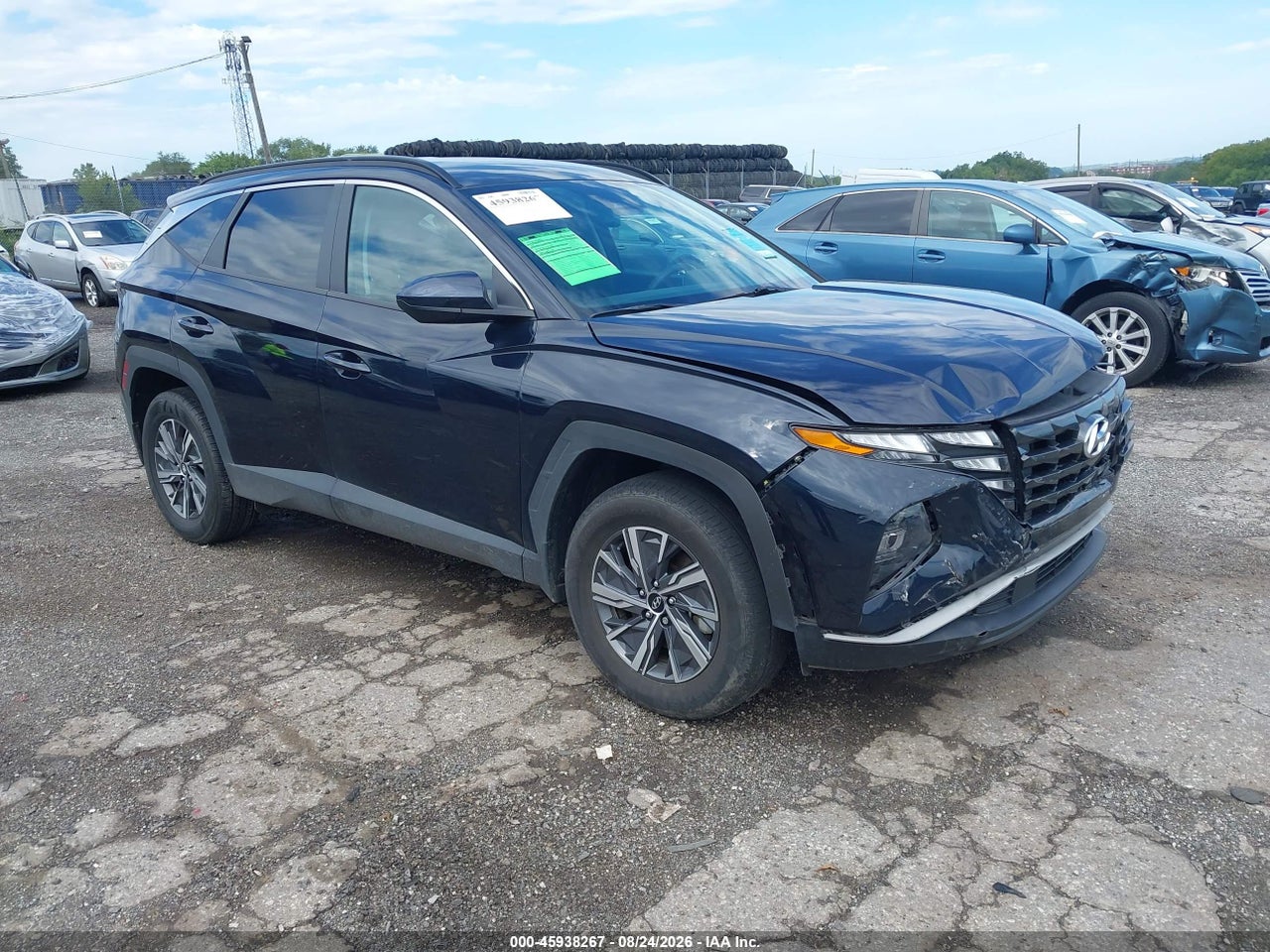 2024 HYUNDAI TUCSON HYBRID BLUE