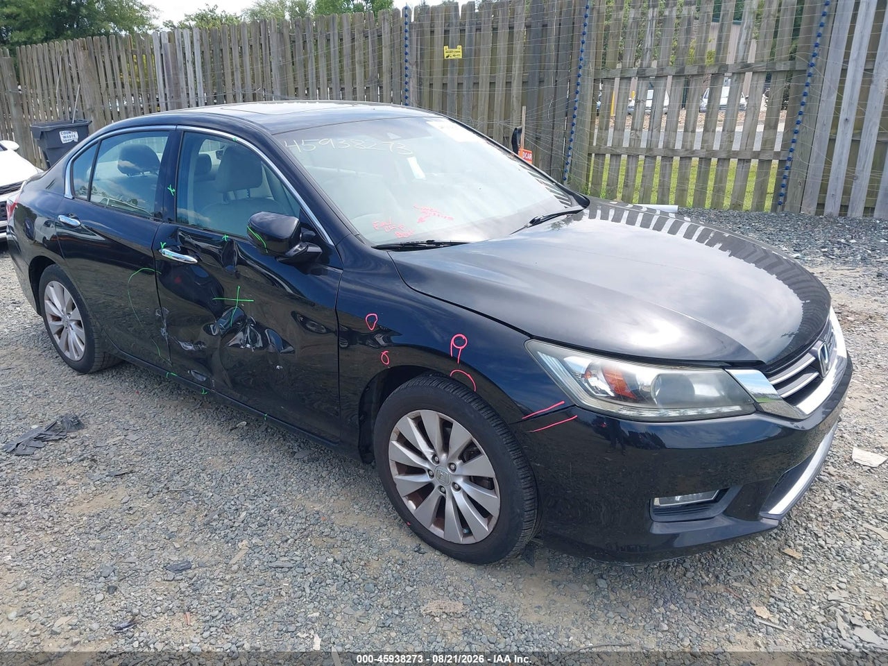 1HGCR3F82DA****** · 2013 HONDA ACCORD EX-L V-6