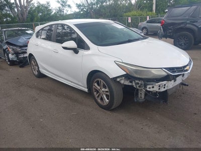 3G1BE6SM9JS****** · 2018 CHEVROLET CRUZE LT AUTO