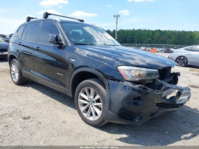 5UXWZ7C31H0****** · 2017 BMW X3 SDRIVE28I