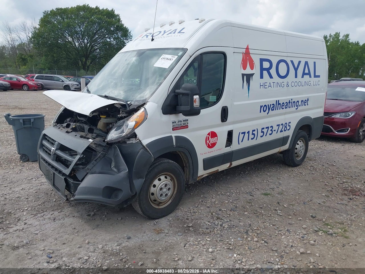 2014 RAM PROMASTER 2500 HIGH ROOF · 2/11