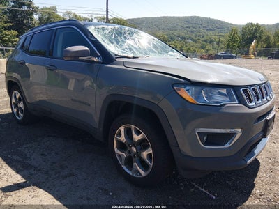3C4NJDCB6KT****** · 2019 JEEP COMPASS LIMITED 4X4