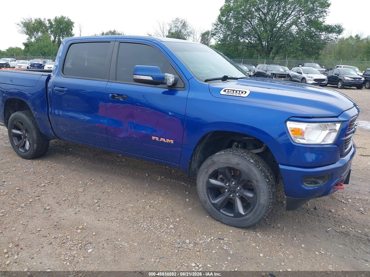 1C6SRFFT5KN****** · 2019 RAM 1500 BIG HORN/LONE STAR  4X4 5'7 BOX
