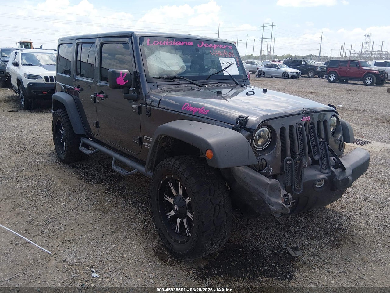 1C4BJWDG9HL****** · 2017 JEEP WRANGLER UNLIMITED SPORT 4X4