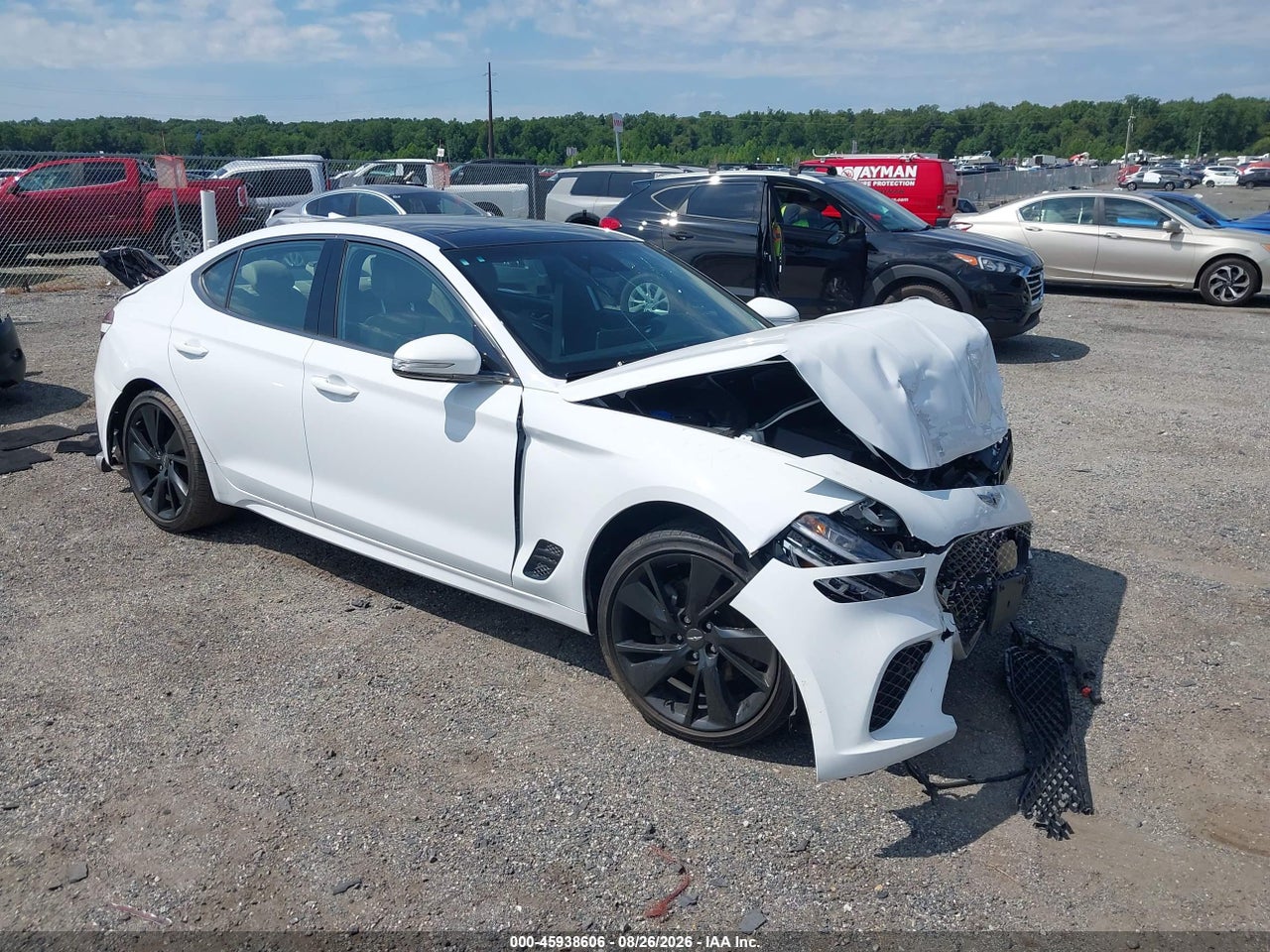 KMTG34TA7PU****** · 2023 GENESIS G70 2.0T AWD