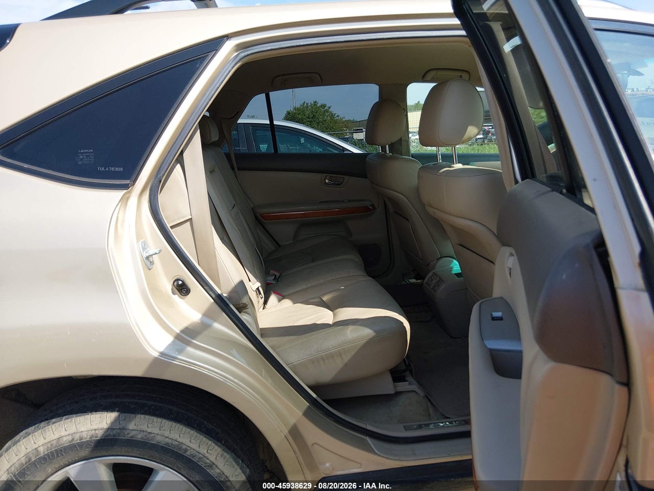 JTJHK31U292****** · 2009 LEXUS RX 350 · 8/11